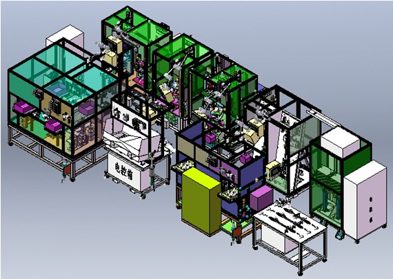 汽車(chē)轉向系統總成組裝線